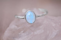 Thumbnail for moonstone adjustable gemstone ring