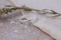 Thumbnail for solid silver adjustable ring