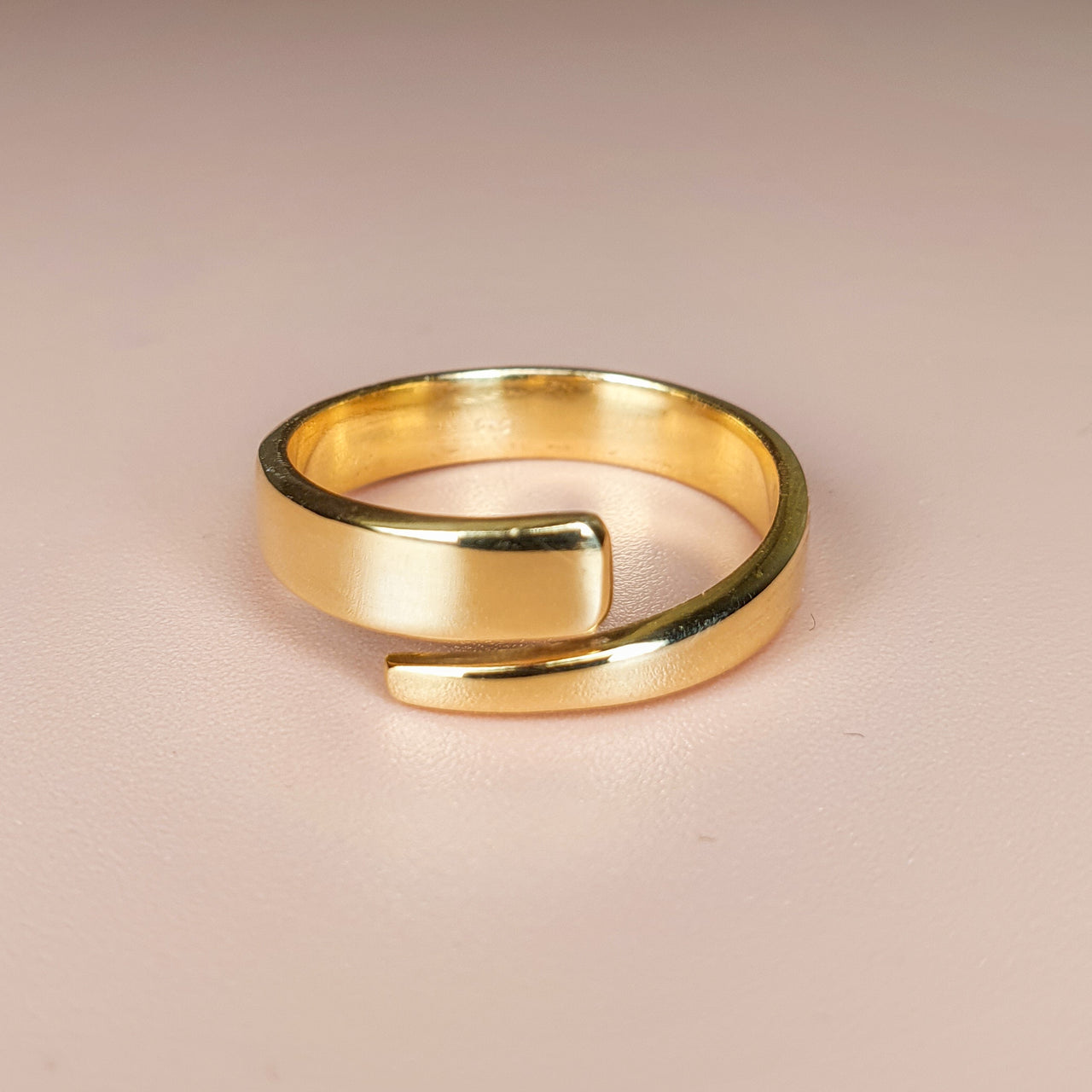 Vermeil 14K Gold Adjustable Ring