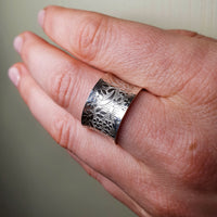Thumbnail for boho chic style sterling silver ring