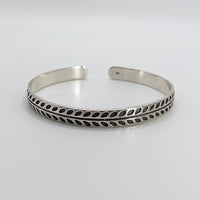 Thumbnail for sterling silver adjustable bangle boho