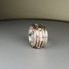 bohemian spinner ring silver copper brass video