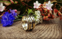 Thumbnail for spinner ring handmade solid sterling 925 silver