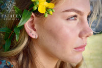 Thumbnail for model earrings moon set gift set